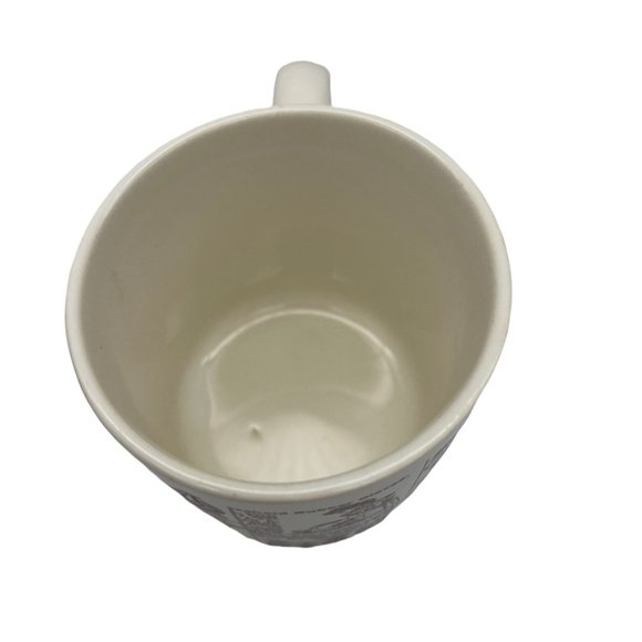 Pair Sears Roebuck & Co Catalog 1906 Coffee Mugs USA 3.5" Tall Retro Ceramic - Picture 4 of 8